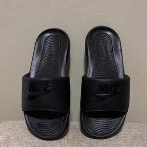 Nike Black Slide Sandals